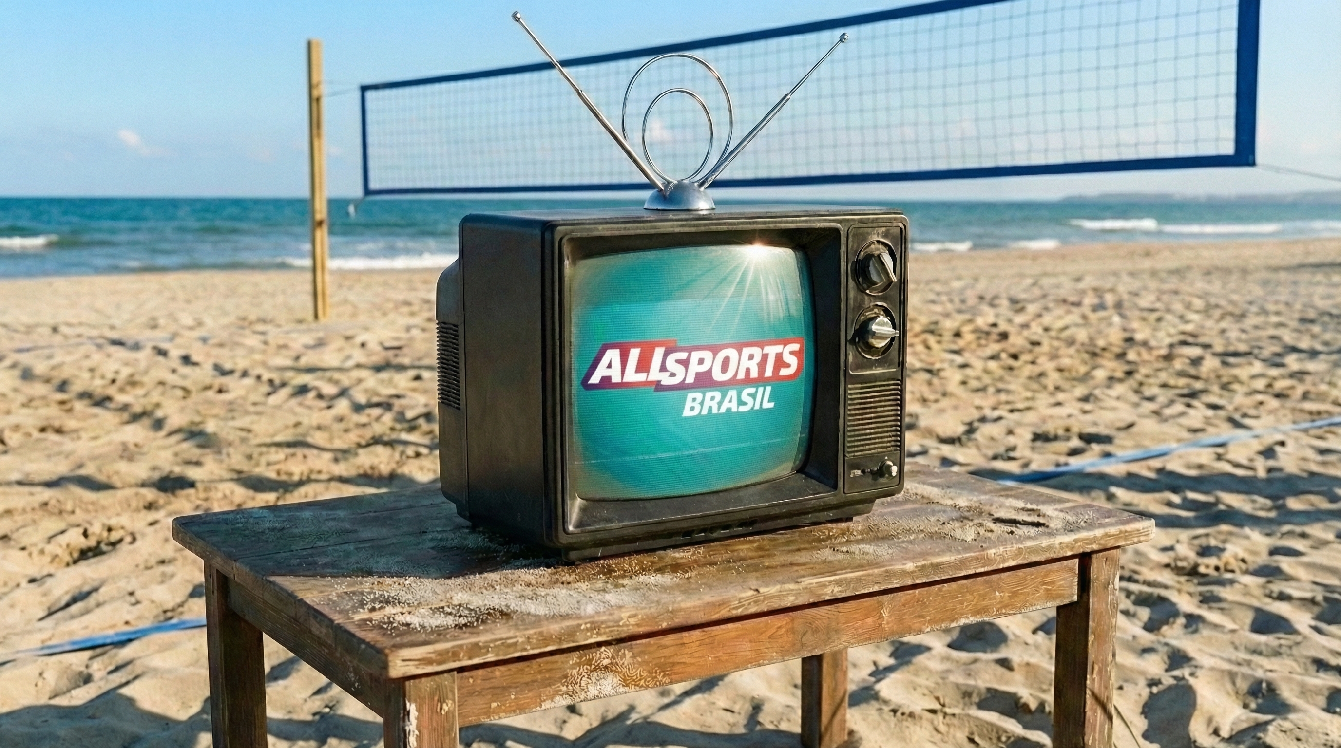 AllSports Brasil na praia